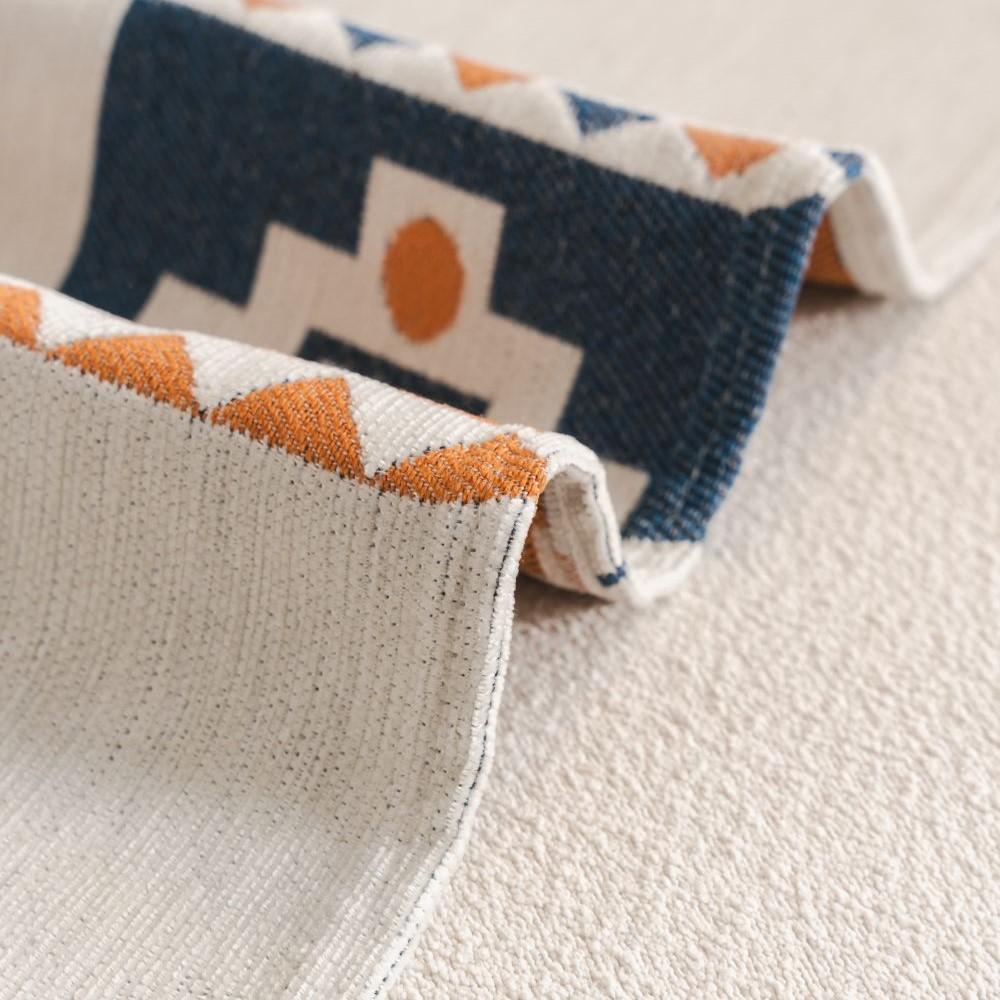 All-season Camping Picnic Blanket Cover Sofa Cover  Home Chenille Ethnic Style Sofa Mat Throw Blankets