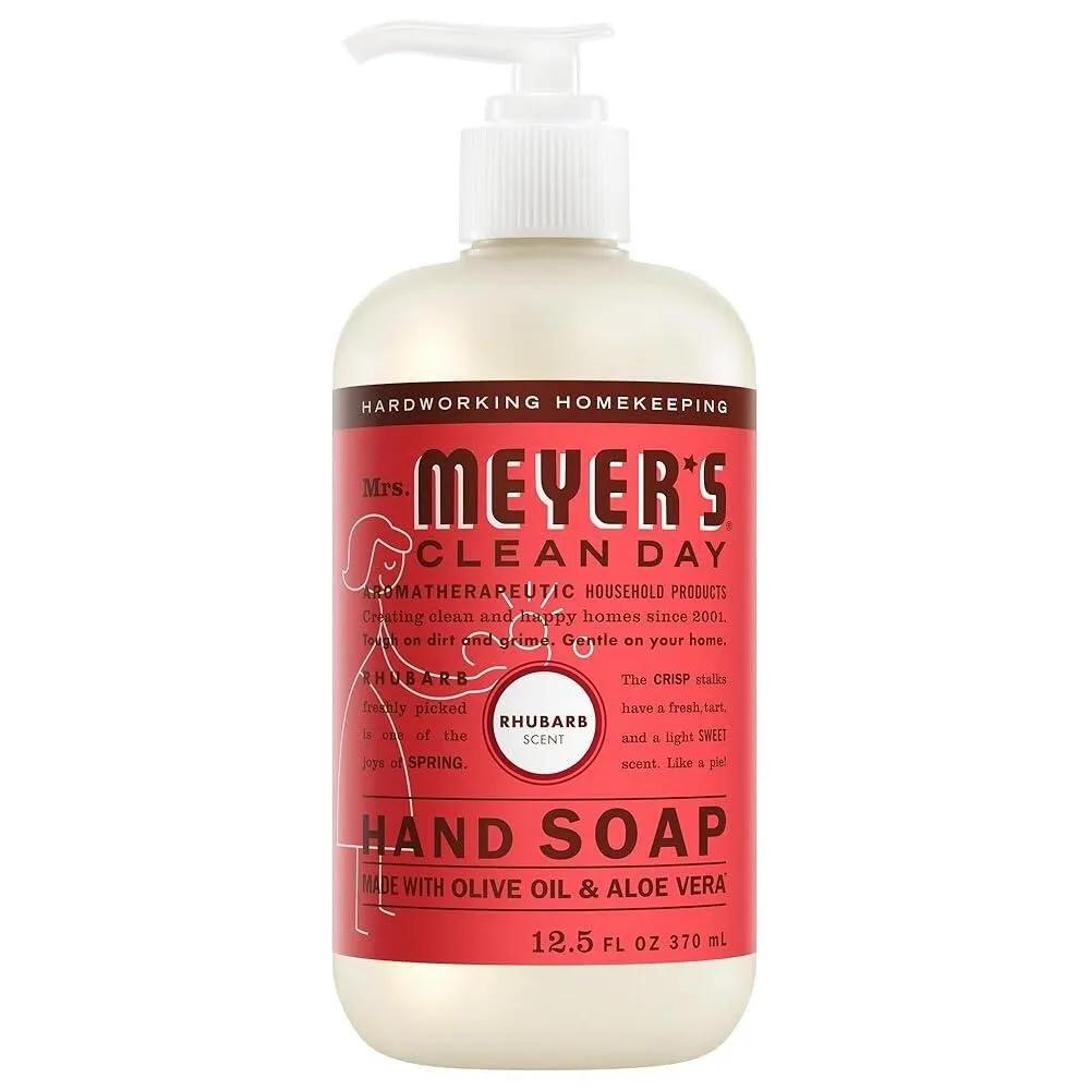 Mrs. Meyer s Clean Day Hand Soap Rhubarb Scent 370ml
