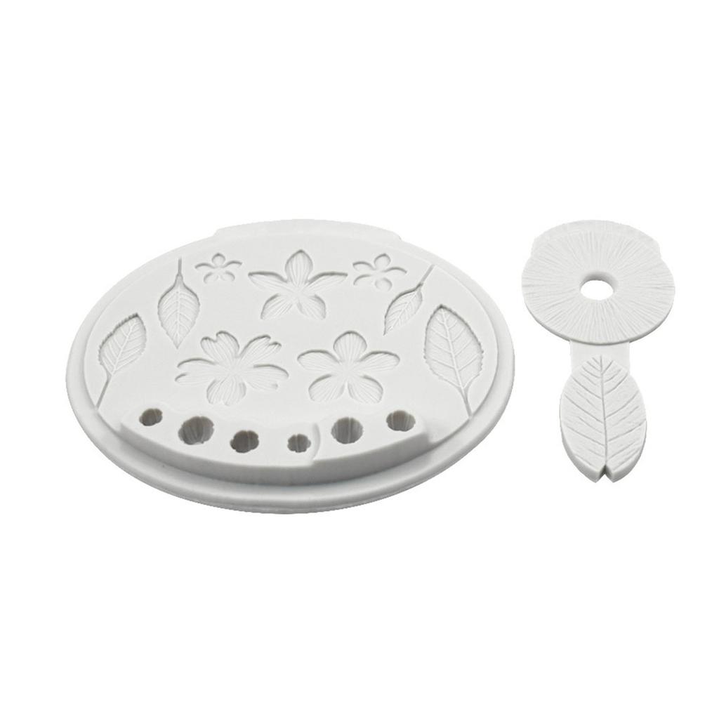 Petal and Leaf Shape Silicone Chocolate Moulds Baking Molds Fondant Cake Decorating Tools Resin Moulds Gift for Children