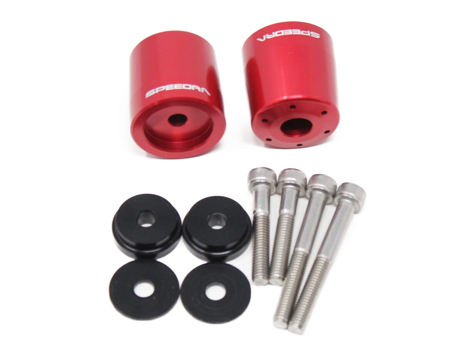 

Speedra SSK Алюминиевые торцевые грузики руля Тип B Цвет: Красный HONDA PCX JF28-110 PCX JF56 красный