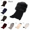 New Cover Fashion Fur  Crochet Knit Boot Socks Leg Warmer Cuffs Toppers Trim