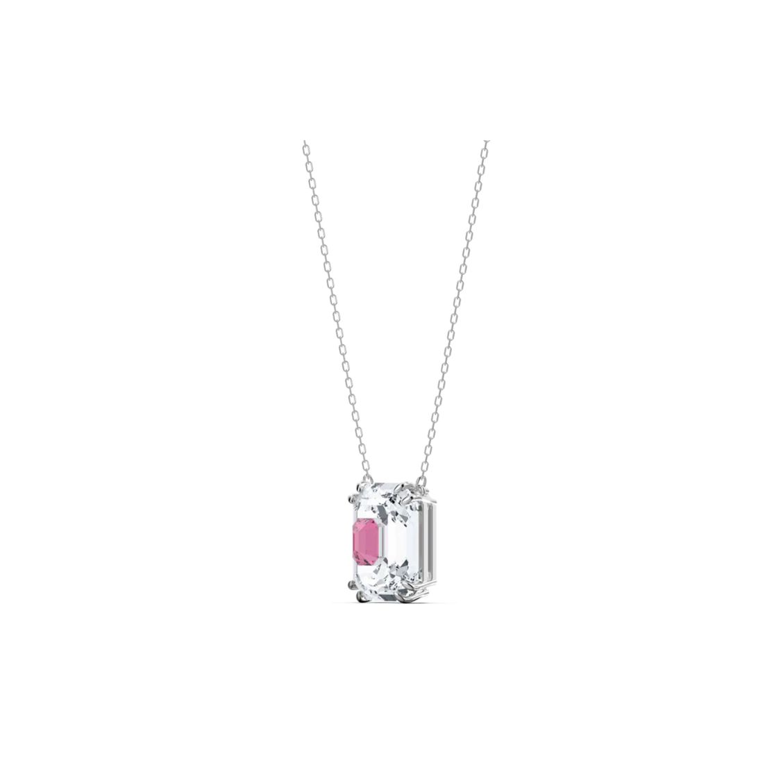 

Swarovski Chroma Solid Octagonal Pendant Rhodium Plated Necklace Women necklace Silver 9009656086476 Shopping Bag