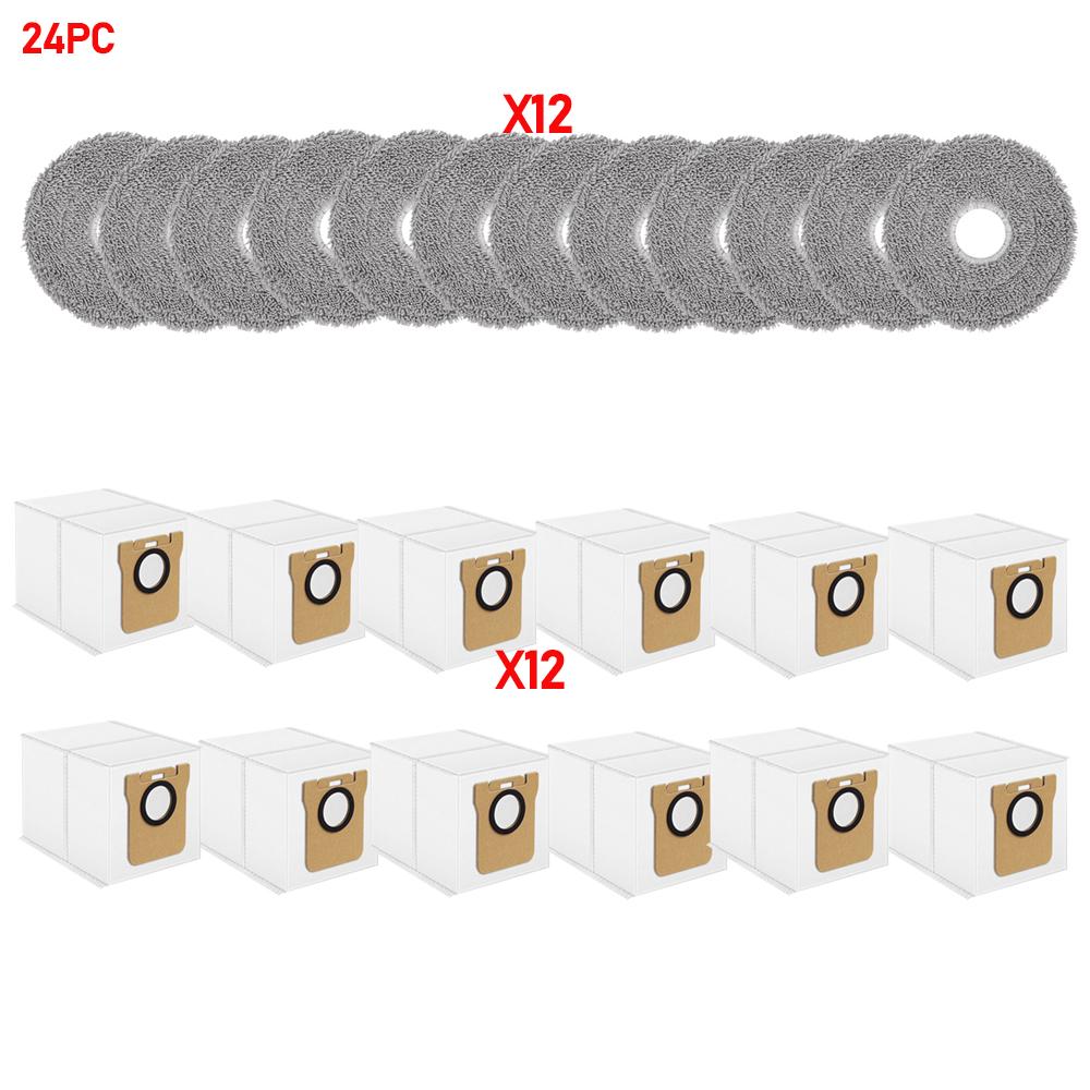 Replacement Dust Bag Mop Cloth For Xiaomi X10 Plus X10+ X20 Plus X20+ 5 Pro OV21CN M30 Pro M30S Robot Vacuum Cleaner Part