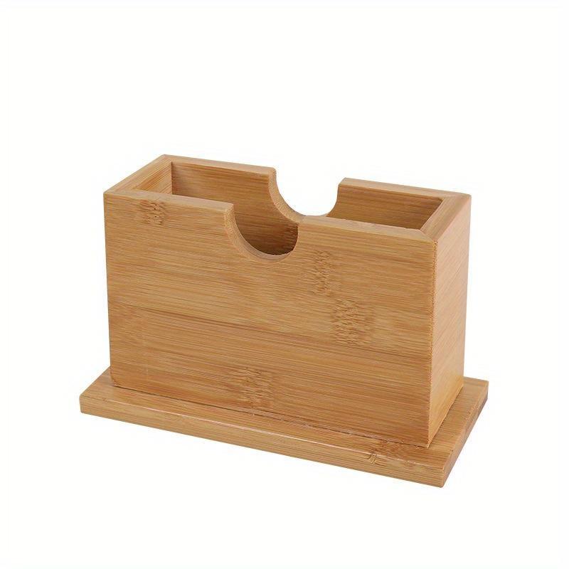 1PC Simple Wooden Tissue Box Cafe TableTop Tissue Holder Western Restaurant Napkin Paper Boxes Home Decoration