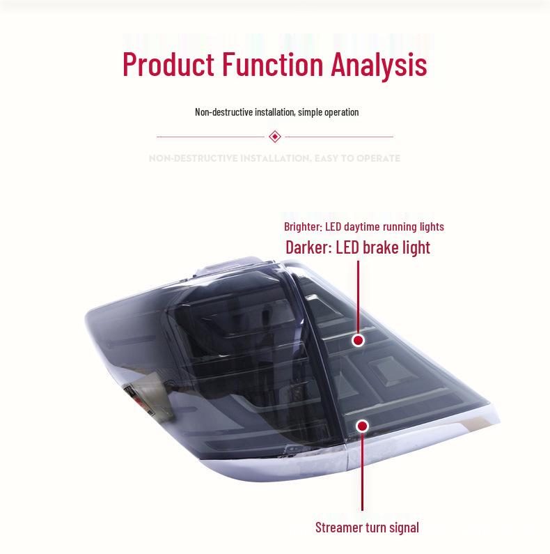 LED Sequential Turn Signal Taillight Assembly for 2007-2013 Toyota Alphard