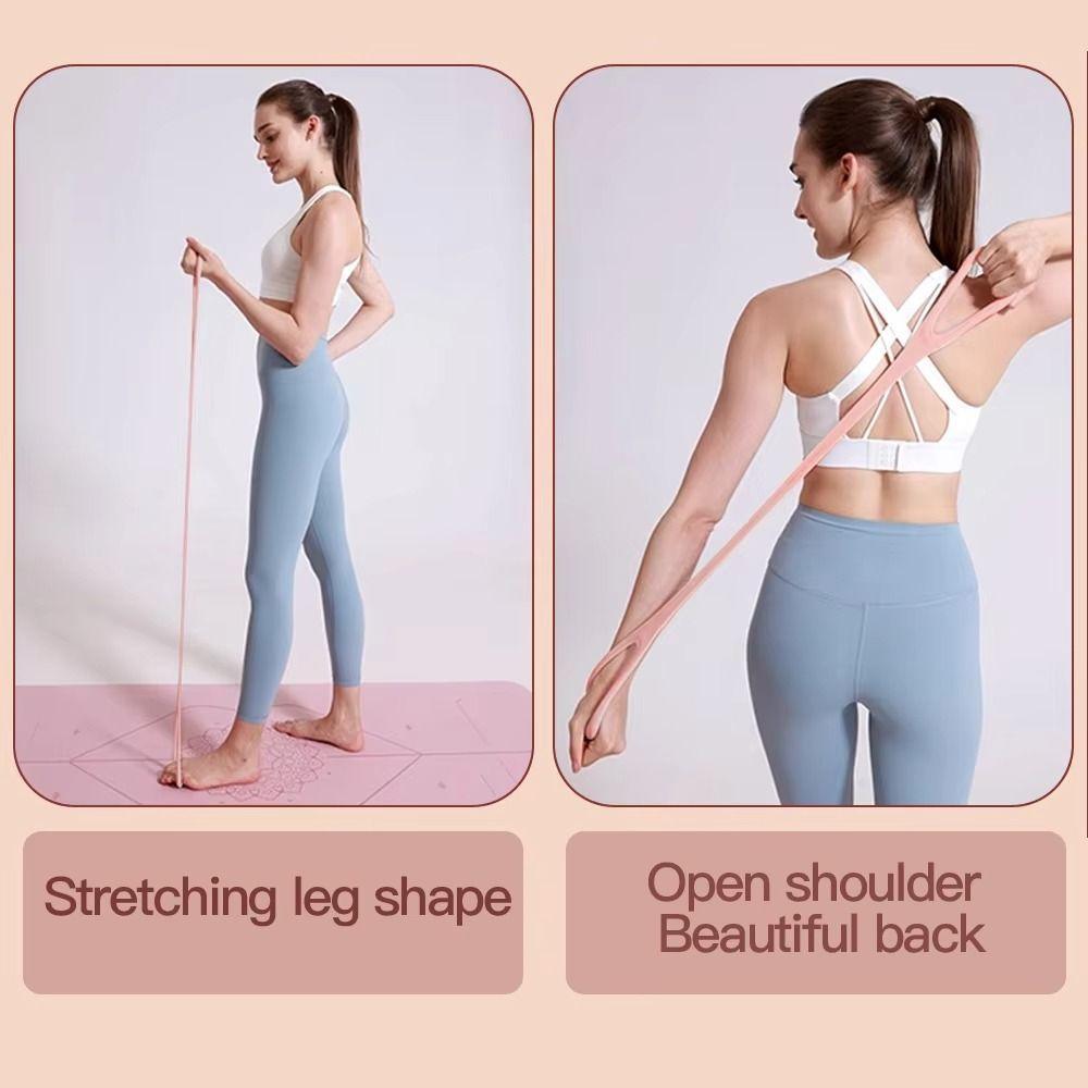 Stretch Strap Elastic Stretch Band Antiskid 8-character Puller  Open Back Practice