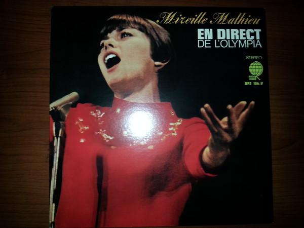 

LP Record MIREILLE MATHIEU - En Direct De L olympia UPS106V OVERSEAS 1970 Japan Pop Used