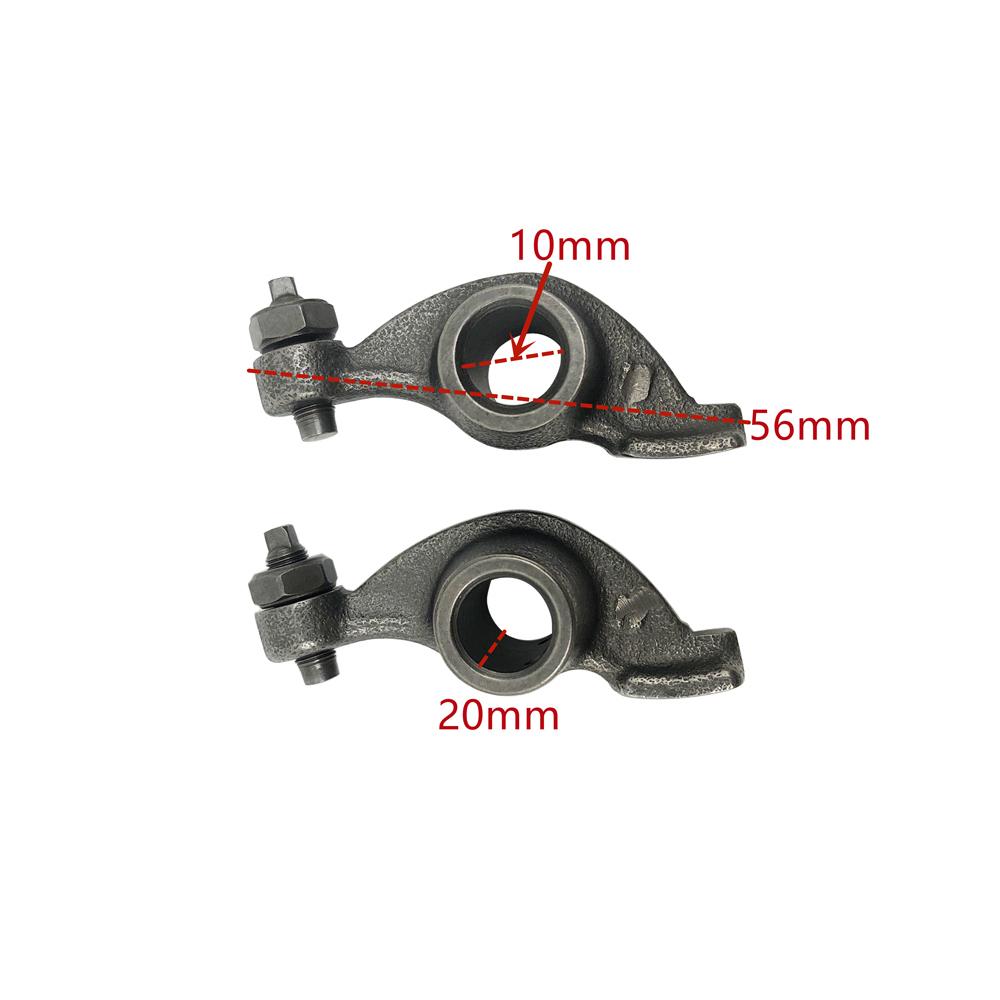 2pcs Rock Arm Assembly For Honda WH100 GCC100 SCR100 SPACY100 Motorcycle Engine Parts