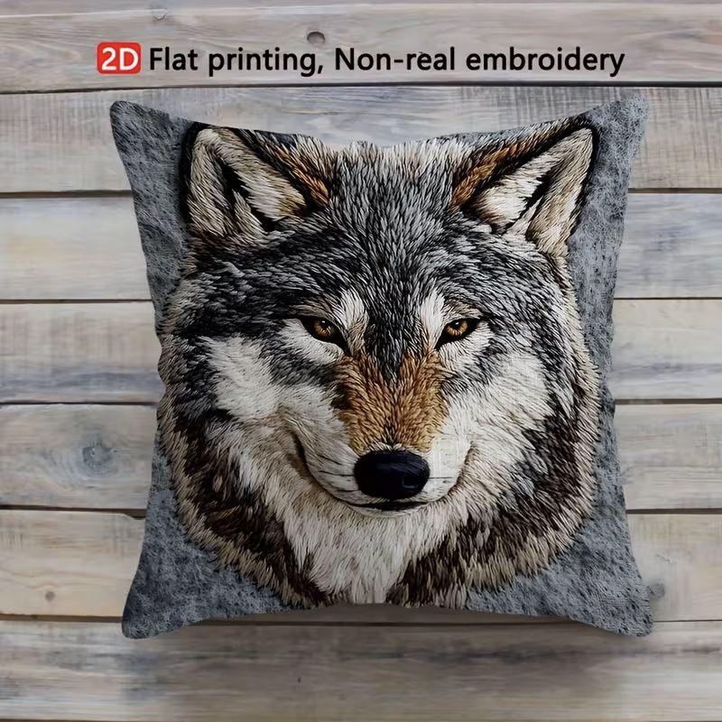 Vibrant Bohemian Style Short Plush Pillow Cover 45x45cm Charming Kitten Living Room Bedroom Decor (Pillow Insert Not Included)