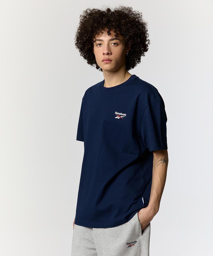 REEBOK Archive T-Shirt - Navy