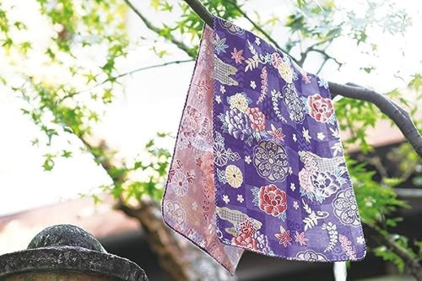 Stylish Tenugui Hand Towel for Japanese Pattern Cat Summer Gauze 88 X 34 Triple Kyoto and Vine (Styleneo) Men, Towel, Towel, Cm, 100% Cotton, Gauze,