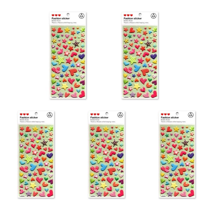 Colorful 3D Foam Stickers Fun Cartoon Design Great For Childrens Art Projects And Positive Reinforcement