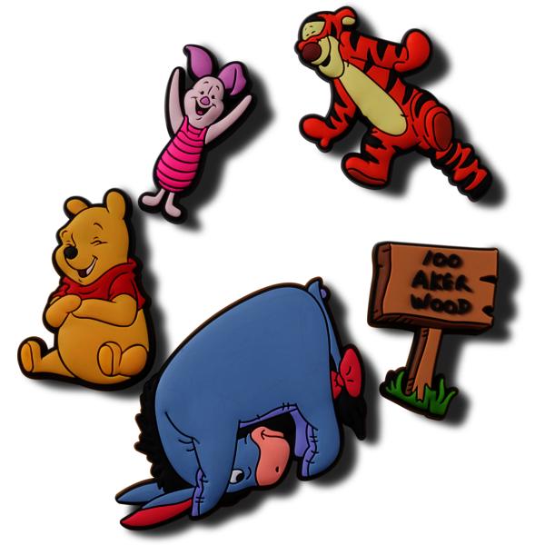 Crocs Gbitz 10011268 Winniethepooh5pk