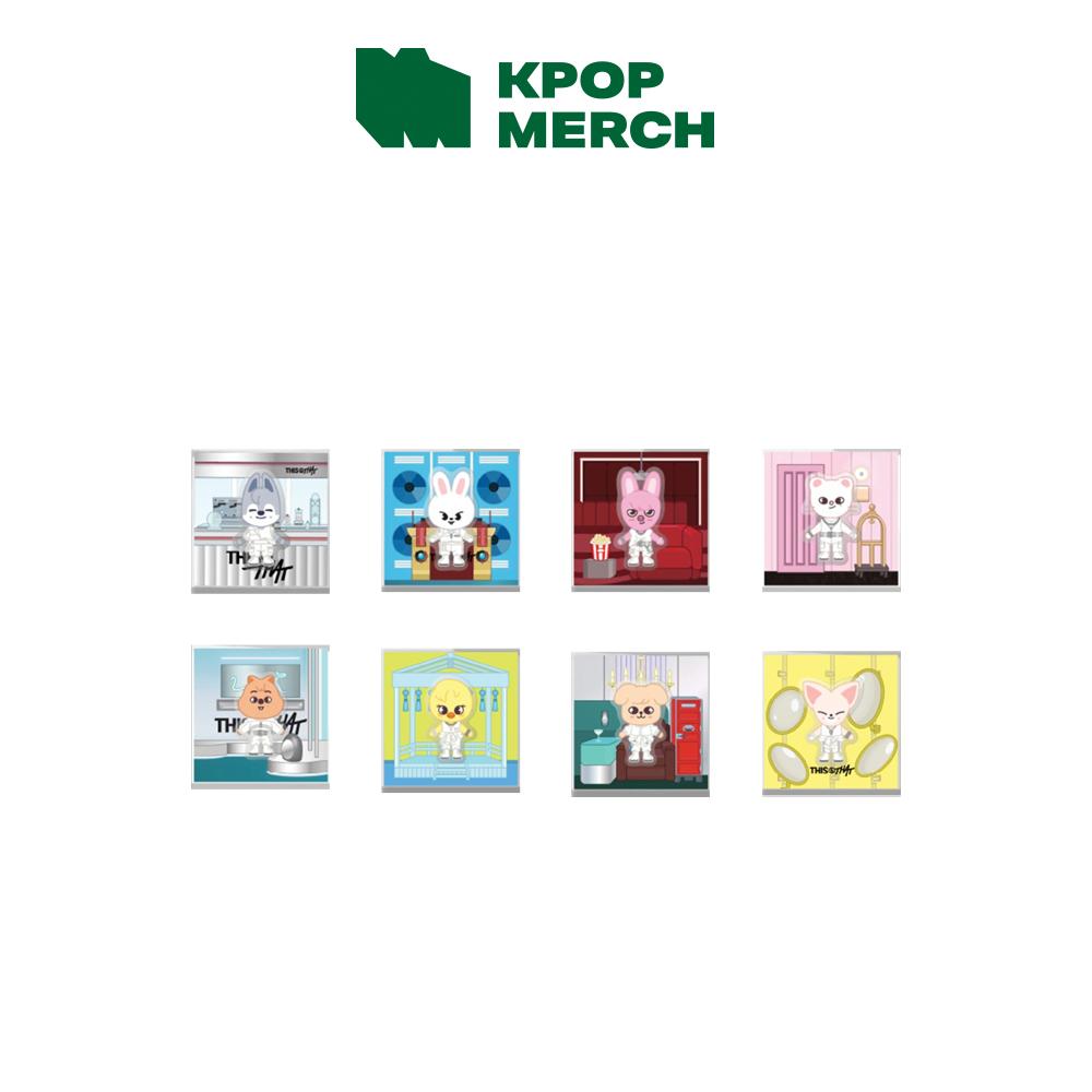 [Voorbestelling] Stray Kids - SKZOO Spinning Magnet - THIS & THAT BbokAri