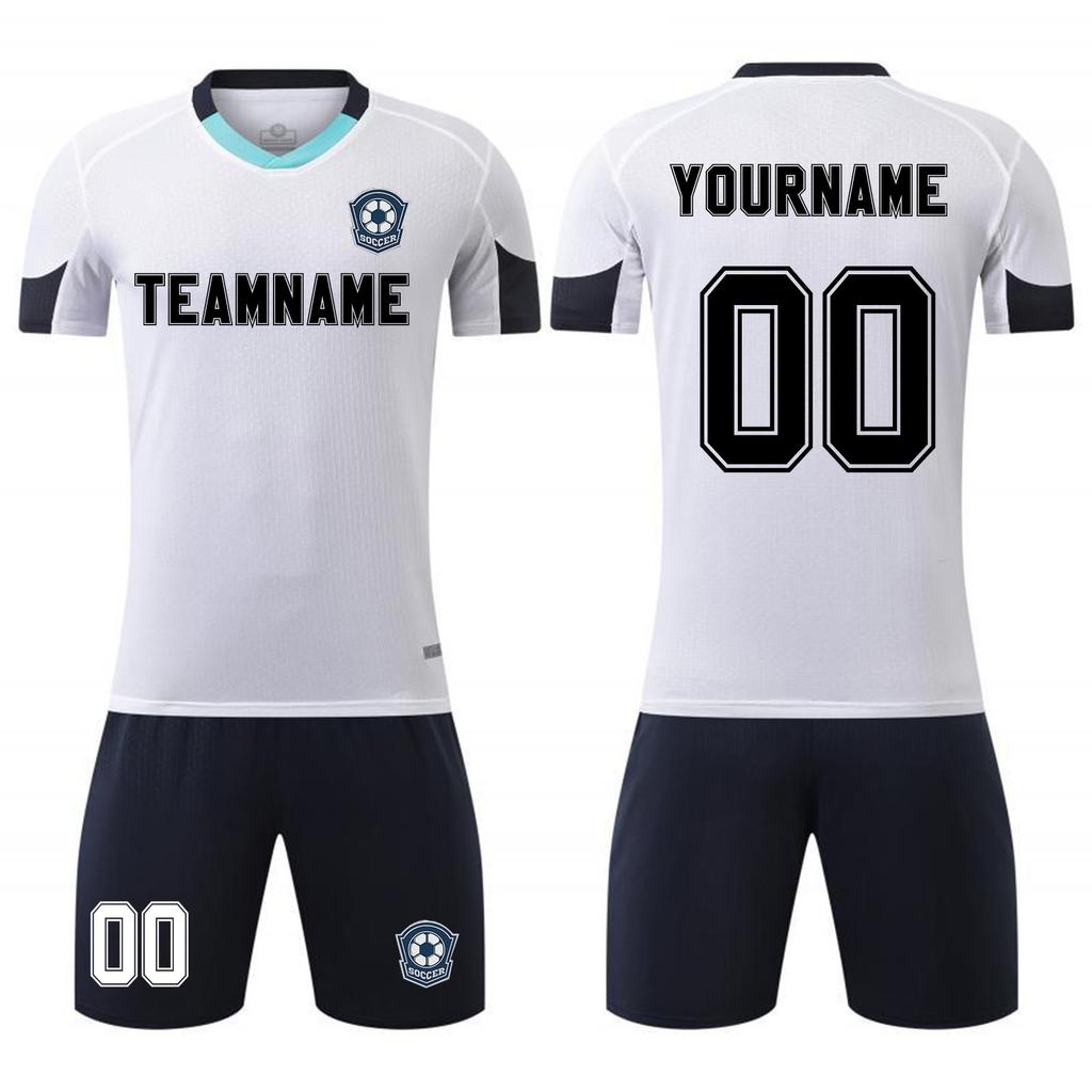 Set Maglie da Calcio Pantaloncini Calzini Nuovo Pantaloncini Calzini Taglie Adulto Completi