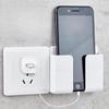 1PC Mobile Phone Charging Bracket Remote Control Creative Wall-mounted Shelf Storage Household Bedside Fixed Lazy Universal