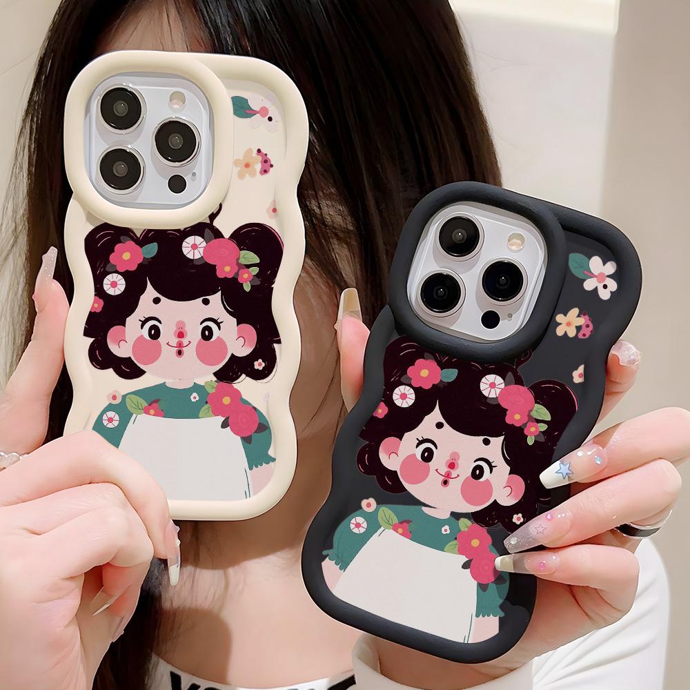 Handyhüllen für iPhone 11 13 XR 15 Pro Max 12 14 Pro Max Hülle iPhone 16 7 Plus 8 Plus XS Max 15 Plus Macaron Cartoon Süß Anti-Fall Wasserdicht