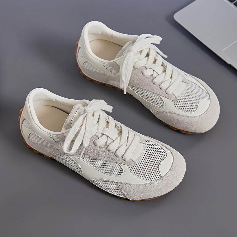 Fashion AIYUQI Women's Sneakers Shoes Flat 2025 New Non-slip German Training Shoes For Women Large Size Mesh Casual Female Shoes