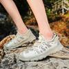 Summer Outdoor Walking Sneakers Anti-collision Toe Men Sandals 2025 New Casual Mesh Shoes for Male Classic Travel Hiking Shoes