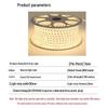 Beigong 220V High Brightness 6W/m Embedded Linear LED Light Strip