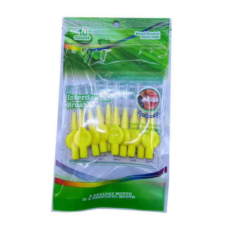 Interdental Round Gap Brush & Orthodontic Toothbrush for Oral Care