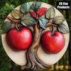 Decorative Metal Wall Art Sign 20x20 Cm Tin Painting