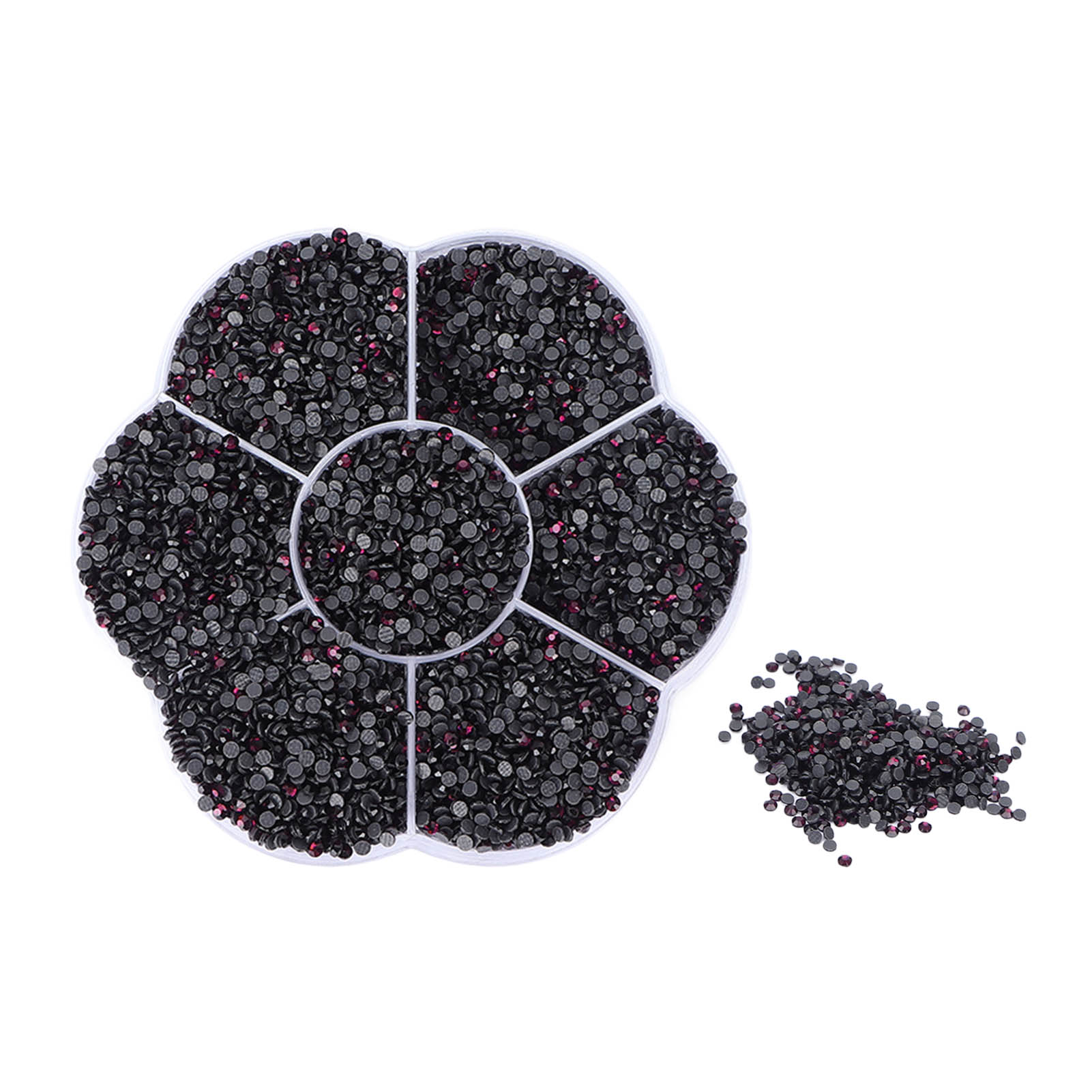 

14400 шт. Стразы Блестящие Прозрачные Декоративные Аксессуары для Нейл-арта для Одежды Обуви S601 Deep Purple