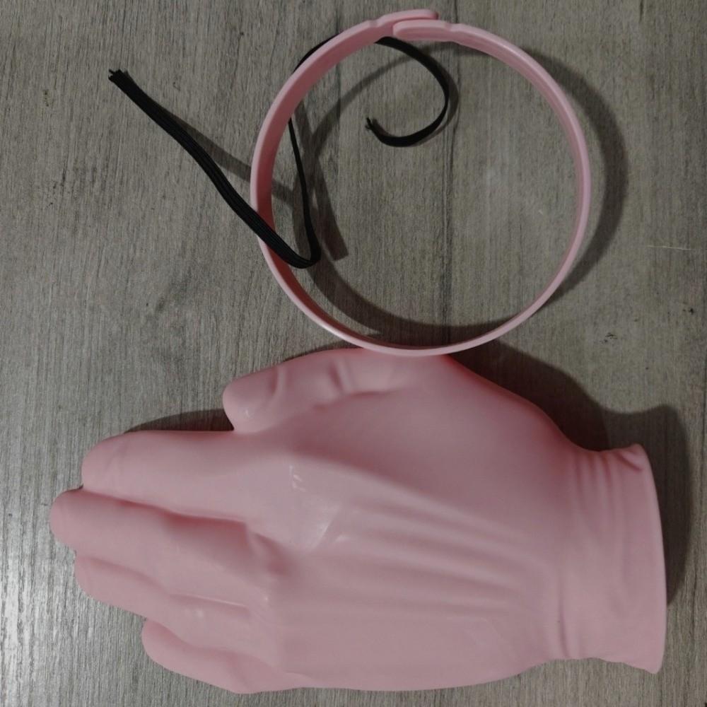 Funny Palm Shaped Sun Hat UV Protection 3D Printed Sun Protection Cap Giant Hand Detachable Hand Palm Visor Headband
