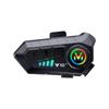 Y10-2X Bluetooth Helmet Intercom Headset, 500m Range, 2-Person Smart Voice Communication