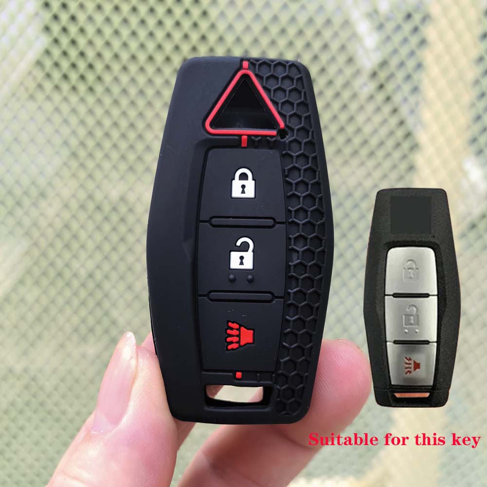 

For Mitsubishi Outlander Case Keyless Protector Silicone Car Remote Key Cover Auto Shell Fob Holder Accessories