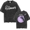 Rock Band EXTREMODURO Yominoria Absolvta Vintage Washed Tshirts Men Women Fashion Harajuku Oversized Cotton T Shirts Streetwear