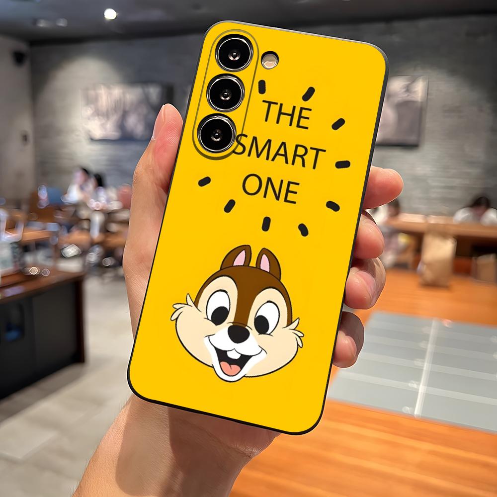 C-Chip 'n' Dale Phone Case For Samsung S23 Ultra S24 S22 S20 Fe S21 Plus Galaxy A54 A34 A24 A53 A13 A16 Back Cover