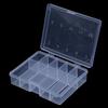 10 Grid Transparent Fishhook Box Fish Lure Hooks Fishing Accessories Tool Case