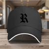 1pc Adjustable Snapback Baseball  Lightweight AllSeason Hat with R Lettering Black  DesignAppropriate for Any Season
