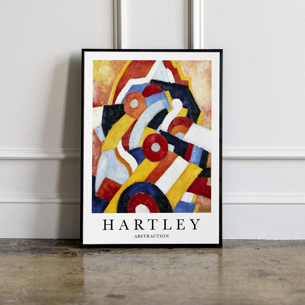 Poster In a Frame Abstraction Hartley