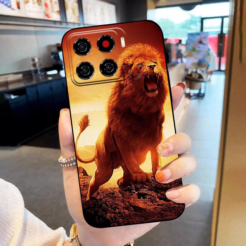For ZTE Blade A56 Case Cute Cartoon Soft Silicone Phone Cover For ZTE Blade A 56 4G TPU Shockproof Bumper BladeA56 Z2473 Fundas