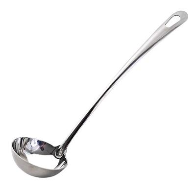 OIMG Verdicktes Edelstahl-Schöpfkellen- & Schaumlöffel-Set