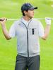 Challenger Men'S Mono-Edge Buckle Point Blouson Vest Light Grey