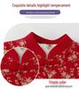 Chinese Style Velvet Cotton Jacket for Middle-Aged and Elderly Women - Retro Autumn/Winter Warm Outerwear