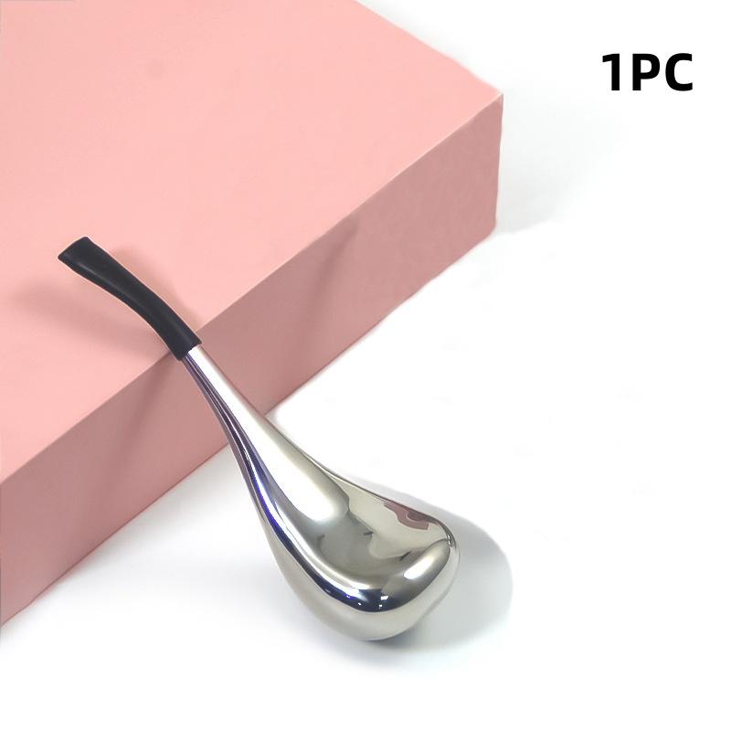 

1PC Ice Globes Facial Massage Spoon Stainless Steel Ice Wave Massage Ball Face Beauty Cryo Sticks Cooling SPA Skin Massage Ball чорний