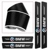 Hot 2025 1/4/5Pcs Leather Car Door Sill Protector Carbon Fiber Sill Strip For BMW 50th G07 G06 G02 G01 F48 F39 G42 G26 F01 F02 G