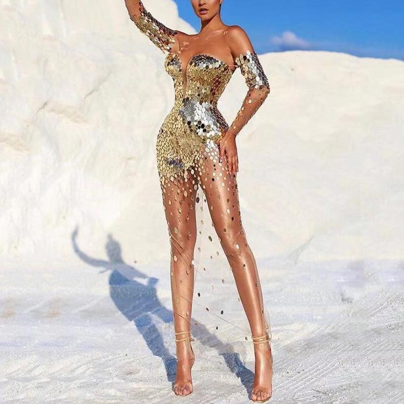 

The Host S One-Word Shoulder Evening Dress Women S New Spring Atmosphere Elegant Fairy Party Temperament Dress XXL золотий