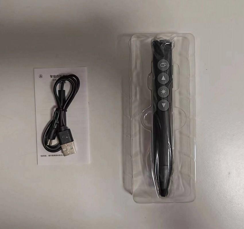 TB-1008 Rechargeable USB-Charging Infrared Support Page Turning PPT Flip Pen Classroom Multimedia Touch Screen Electronic Stylus
