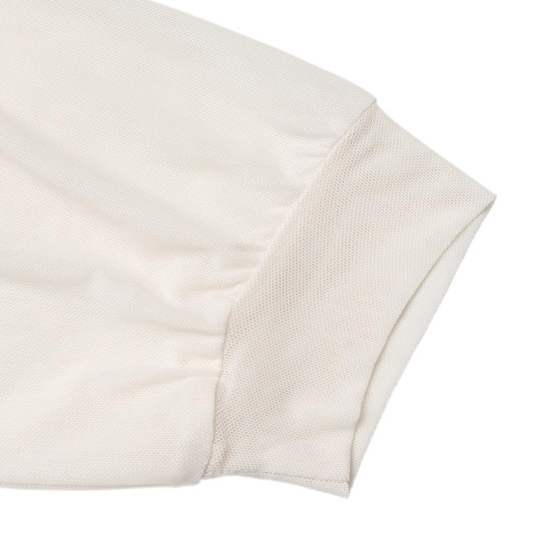 YYFS Damenmode Lässig Farbblockdruck Frühling Herbst Langarm Quadratischer Kragen Bodys