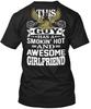 Awesome Girlfriend T-Shirt Made In the USA Size S To 5XL
