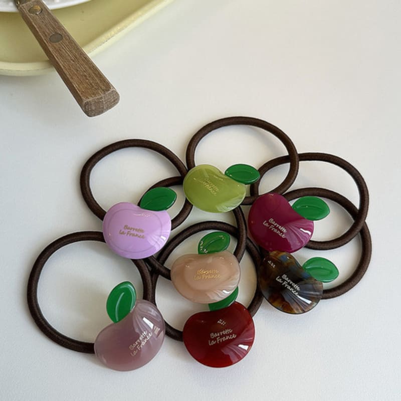 

моксэ резинка для волос Apple (7цвет) leaf