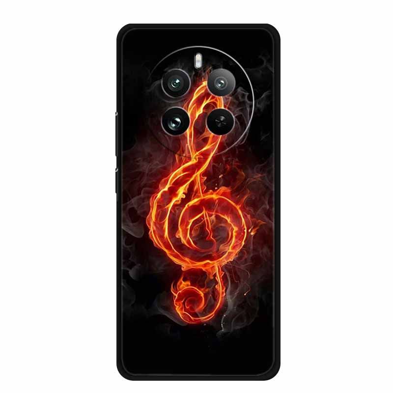 For OPPO Realme 12 4G Case TPU Animals Soft Silicone Back Cover Phone Cases For Realme12 4G Wolf Protective Original Cool Funda