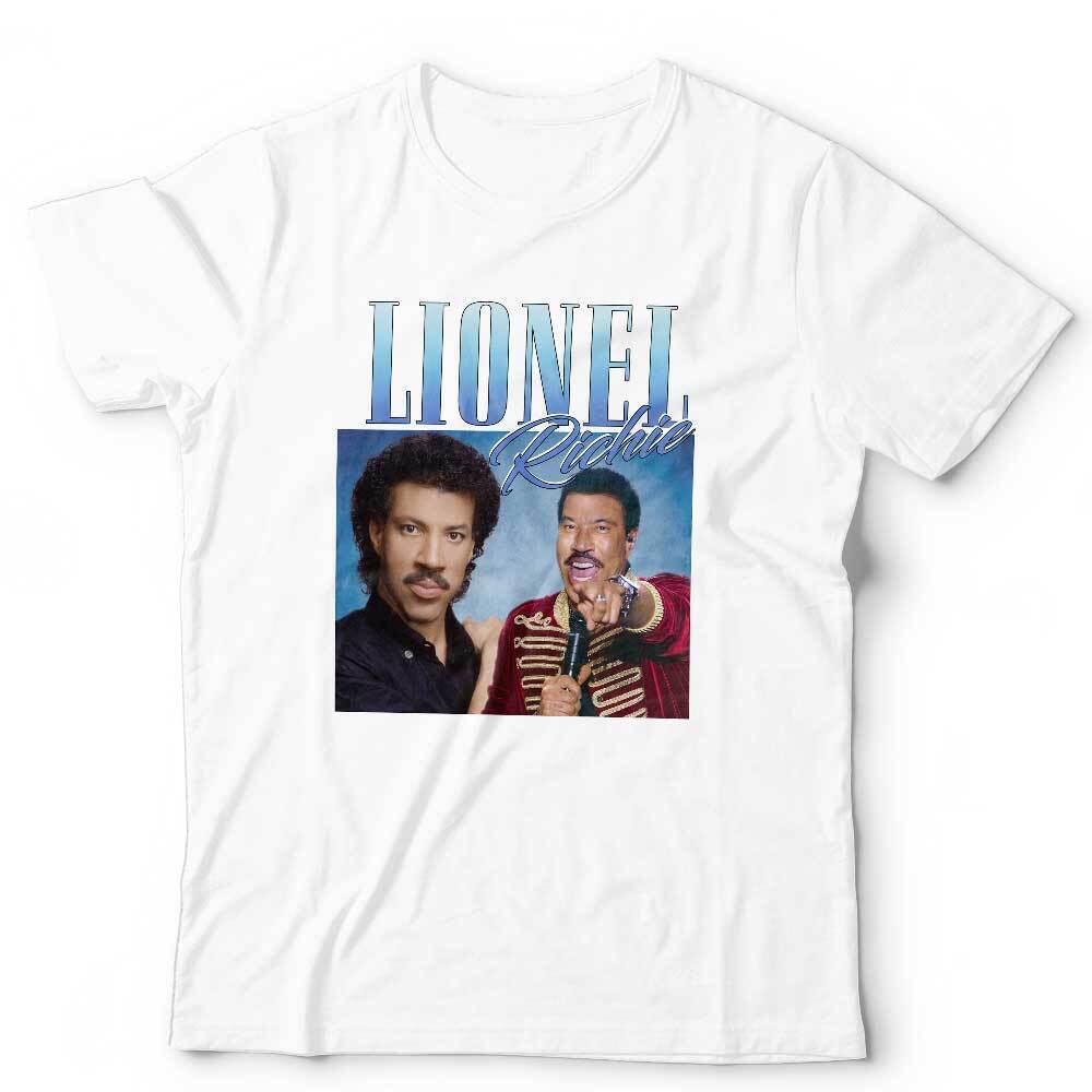 Lionel Richie Appreciation Unisex TShirt Large Fit 35XL Throwback Homage Funny 3XL