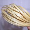 Yellow Skin Polished Bamboo Strips: Handmade Weaving Material for Crafts, Model Kites, and Decorations.