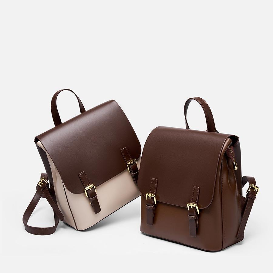 Simple Backpack Female College Student Backpack New Large Capacity Backpack Travel Backpack